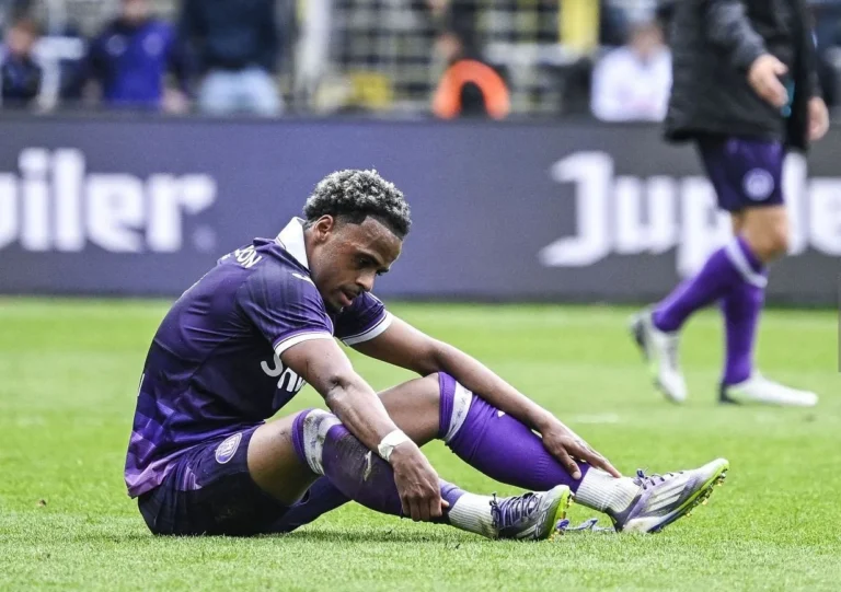Anderlecht : Ilay Camara sort sur blessure contre Saint-Trond