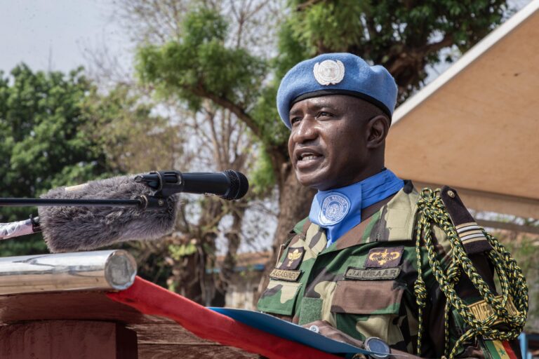 Centrafrique : « Il n’y a pas de plus noble mission que d’être un soldat au service de la paix », selon un commandant sénégalais de la Minusca
