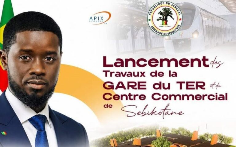 Rufisque : le Président Bassirou Diomaye Faye attendu à Sébikotane pour le lancement des travaux de la gare du TER et d’un complexe économique