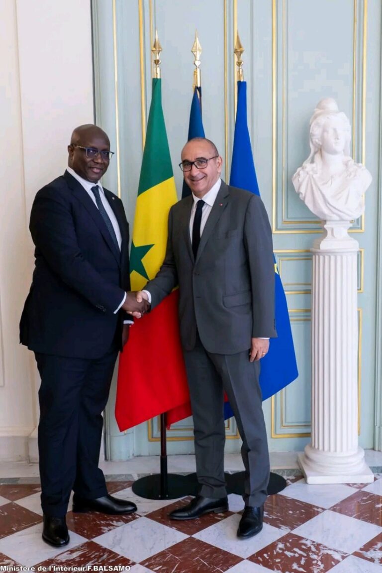 Sécurité, administration territoriale et JOJ Dakar 2026 : le Sénégal et la France renforcent leur coopération