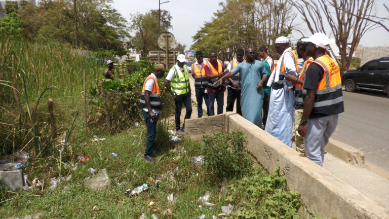 Hivernage 2026 : Alpha Bocar Khouma inspecte les zones à risque de Noflaye, Sangalkam et la Cité Assy
