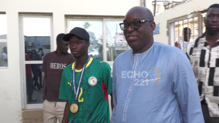 Bambilor : Lamine Mbengue accueilli en héros par le maire Ndiagne Diop après son sacre continental U17