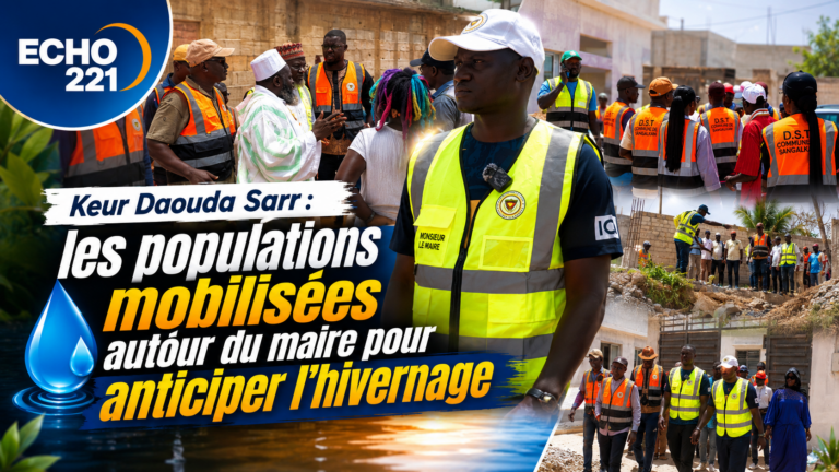 Etape Keur Daouda Sarr : Alpha Bocar Khouma rassure les populations face aux risques d&rsquo;inondation