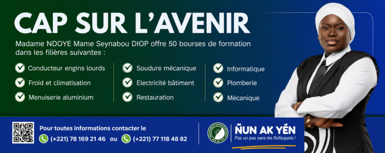 APPEL À CANDIDATURE | 50 BOURSES DE FORMATION PROFESSIONNELLE