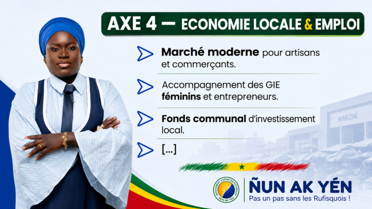 Rufisque Nord : voici comment Seynabou Diop Ndoye compte transformer la commune