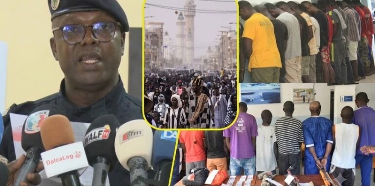 Grand Magal 2026 : 4823 policiers mobilisés, 212 véhicules, 37 motos déployés et 289 personnes interpellées