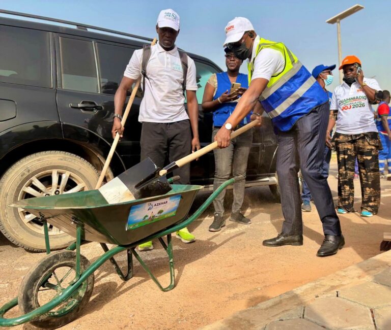 Journée de nettoyage du Pôle urbain de Diamniadio, Grande mobilisation pour embellir le pôle