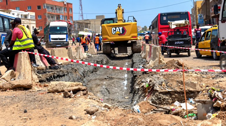 Chantier abandonné à Ndiakhirate : les habitants de la cité Carrossol interpellent le président de la République