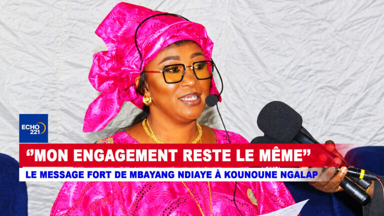 « Mon engagement reste le même » : le message fort de Mbayang Ndiaye à Kounoune Ngalap ● 𝗘𝗰𝗵𝗼 𝟮𝟮𝟭